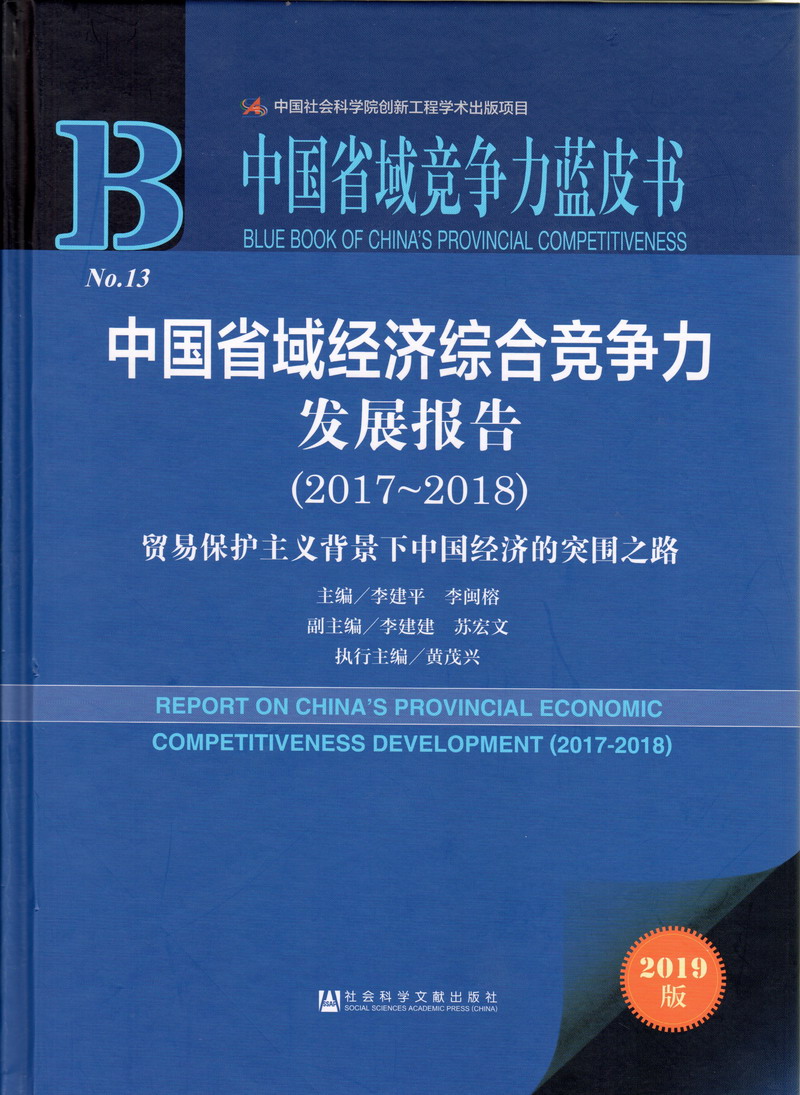 日韩透逼逼网站视频中国省域经济综合竞争力发展报告（2017-2018）